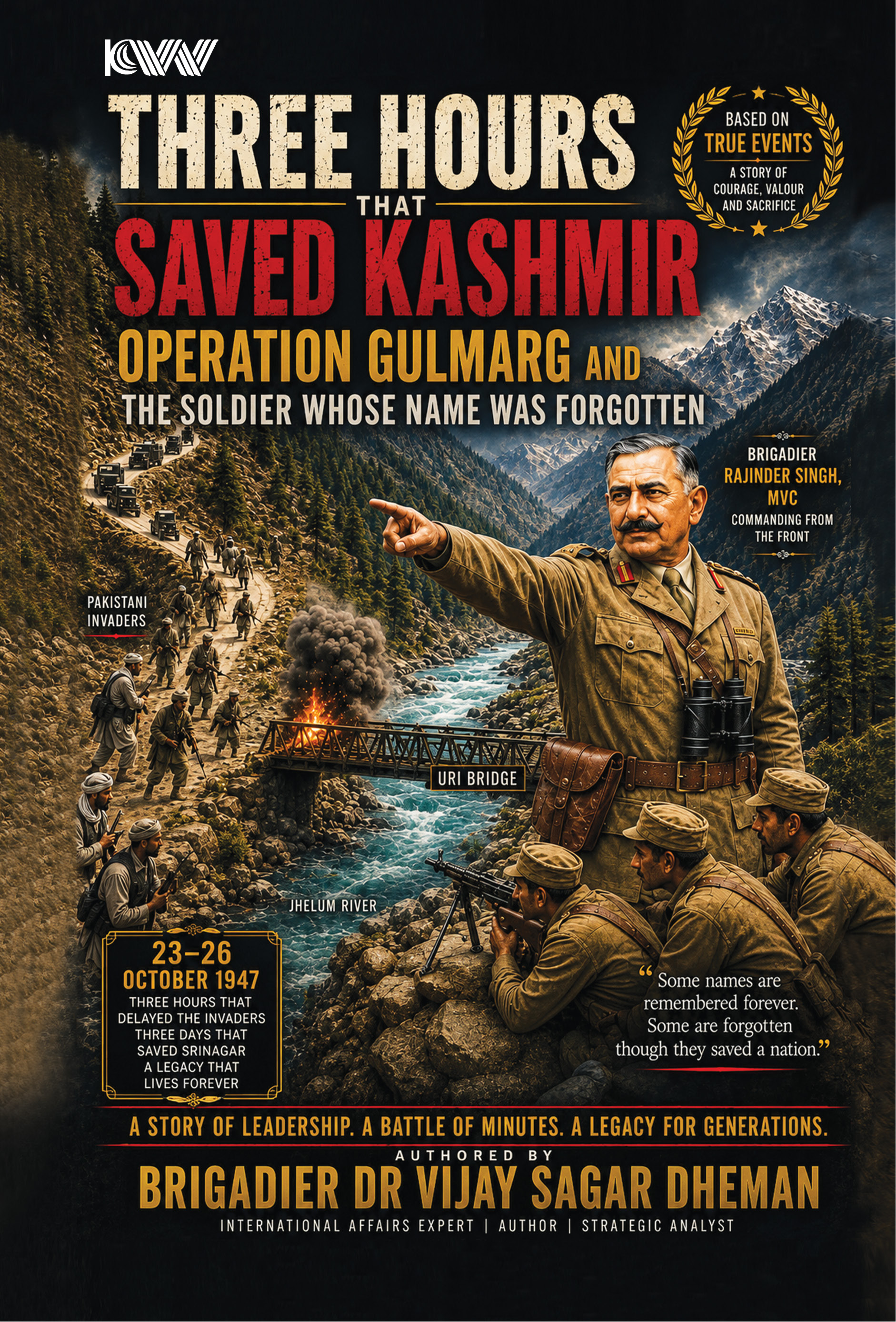 Cover of Three Hours That Saved Kashmir