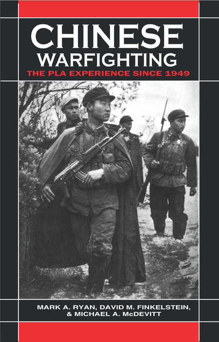 Cover of Chinese Warfighting: The PLA Experience