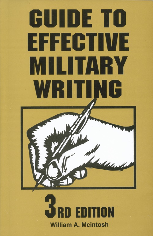 Cover of Guide to Effective Military Writing