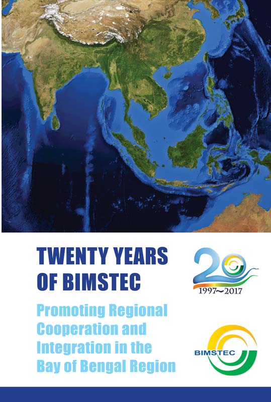 Cover of Twenty Years of BIMSTEC: Promoting Regional Cooperation and Integration in the Bay of Bengal Region