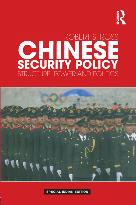 Cover of Chinese Security Policy: Structure, Power and Politics