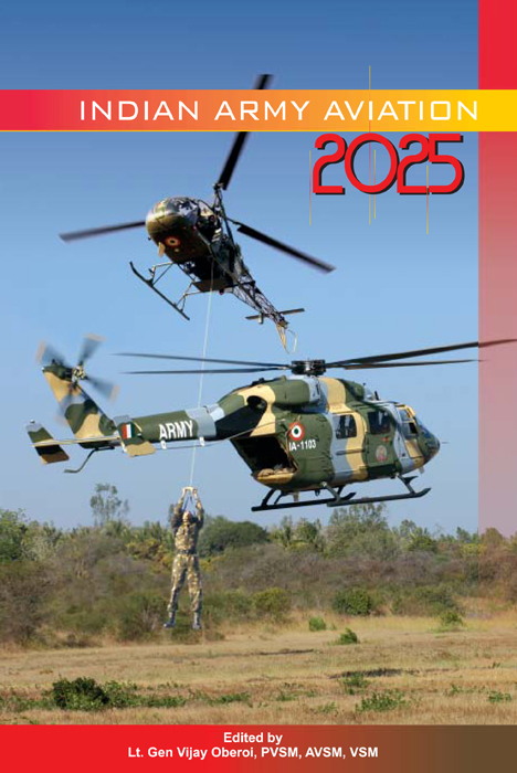 Cover of Indian Army Aviation 2025