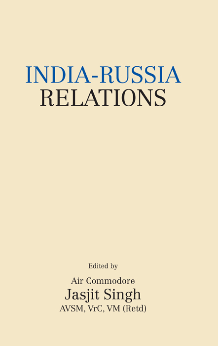 Cover of India-Russia Relations