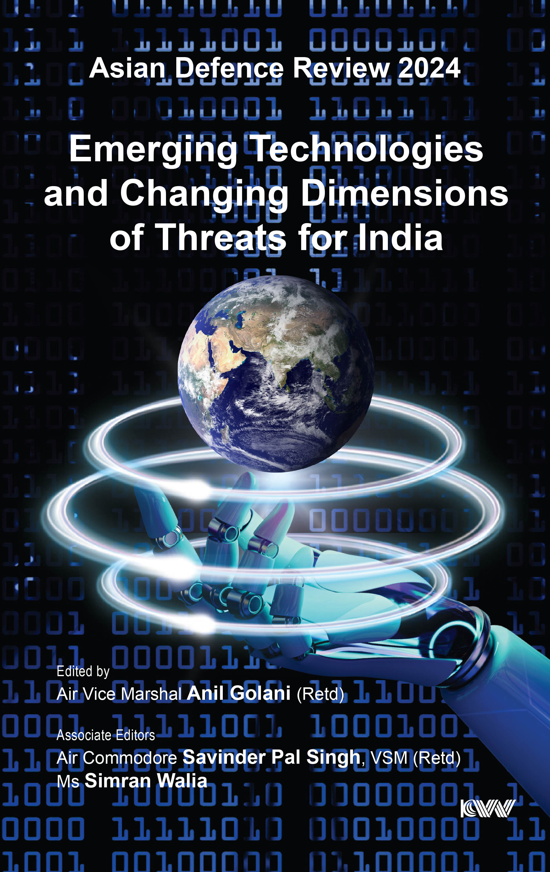 Cover of Asian Defence Review 2024 Emerging Technologies and Changing Dimensions of Threats for India